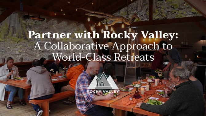 Host Your Retreat at Rocky Valley Resort